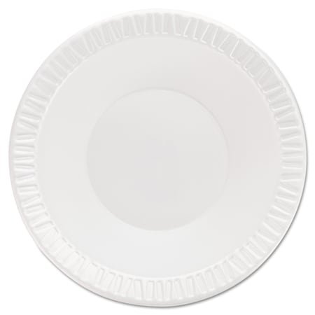 Dart Quiet Classic Laminated Foam Dinnerware Bowls, 10-12 Oz, White, PK1000 12BWWQ